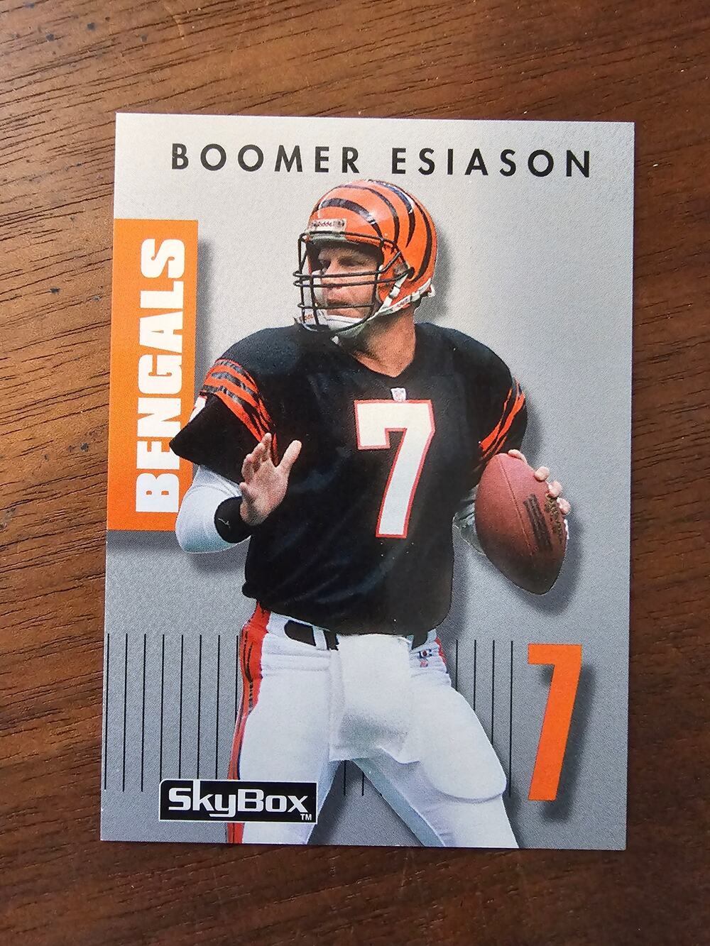 Boomer Esiason 1992 Skybox Primetime #7 - Cincinnati Bengals - NFL - Fresh Pull